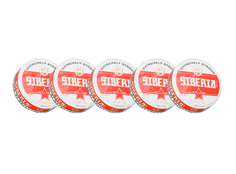 Красная сибирь 5 банок