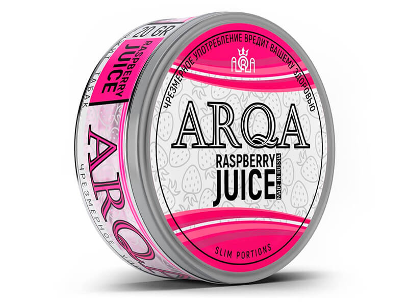Снюс Arqa 🥤Raspberry Juice🥤