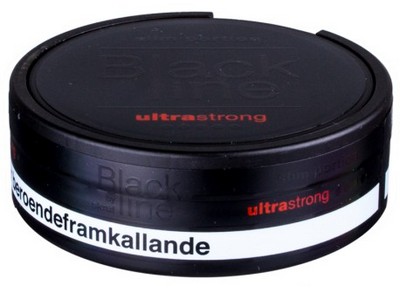 Black Line Ultra Strong Mint Licorice Slim Portion