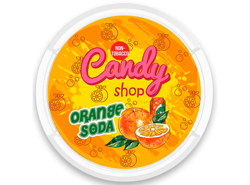 Candy shop Orange Soda 80 mg