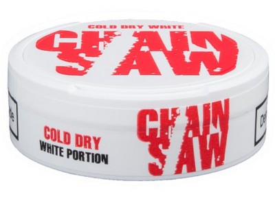 CHAINSAW Cold White Dry Ultra Strong Portion Snus