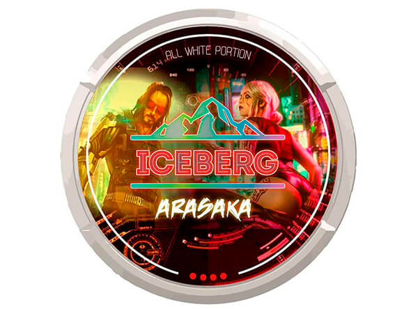 Снюс Iceberg 🍑Arasaka 120 мг🍑