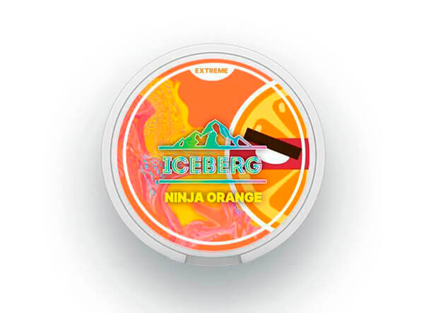 Снюс Iceberg 🍊Ninja orange 150 мг🍊