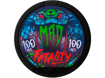 снюс mad fatality 120 mg