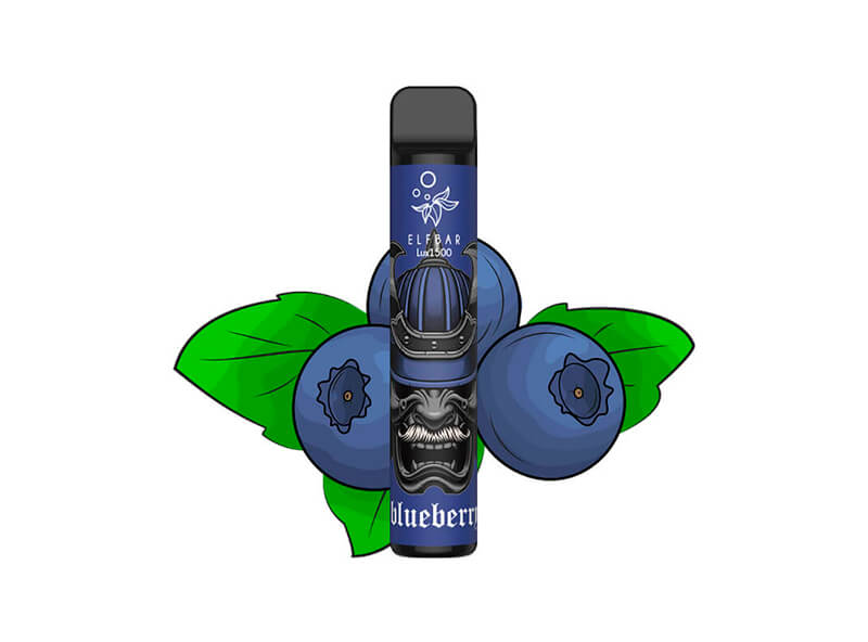 Elf Bar Lux 1500 со вкусом черники🫐