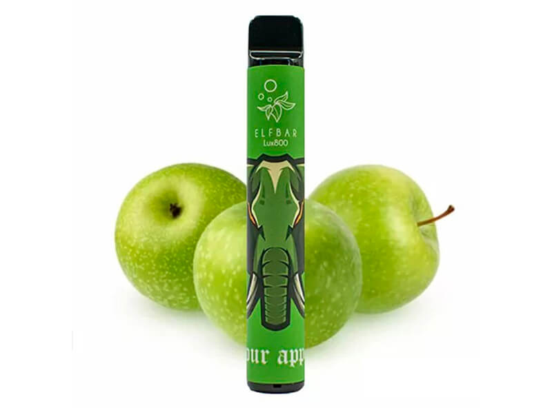 Elf Bar 800 со вкусом Банановый лед🍏