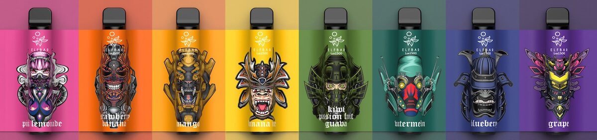 Elf bar Lux 1500 тяг вкусы