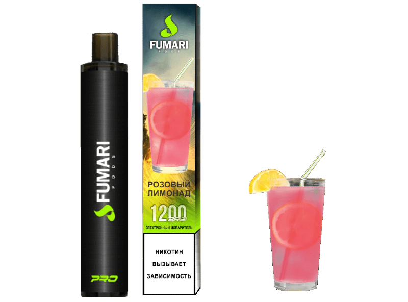 Fumari pods 1200 Розовый лимонад🥤