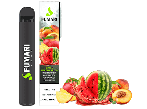 Fumari pods 800 Манго персик арбуз
