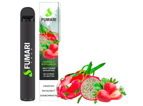 Fumari pods 800 Питайа  с клубникой