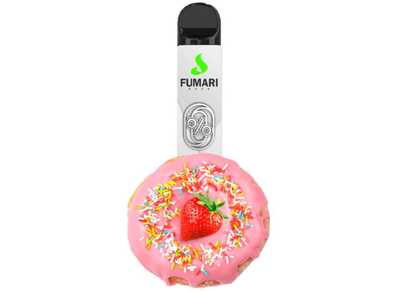 Fumari pods 800 клубничный пончик🍓🍩