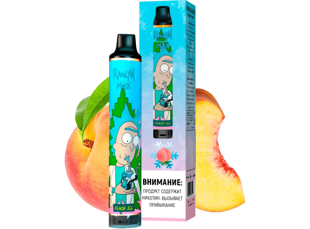 Rick and morty Randm персиковый лед
