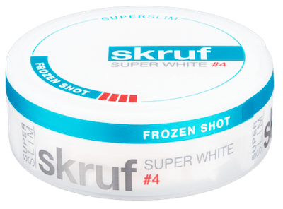 Skruf Super White Super Slim Frozen Shot No.4