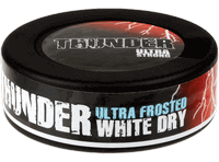Thunder Ultra Frosted White Dry Snus