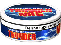 Thunder NRG White Dry Portion Snus